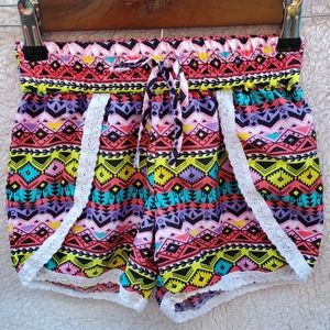 Real Love - Pull On Shorts with Pom Pom Trim